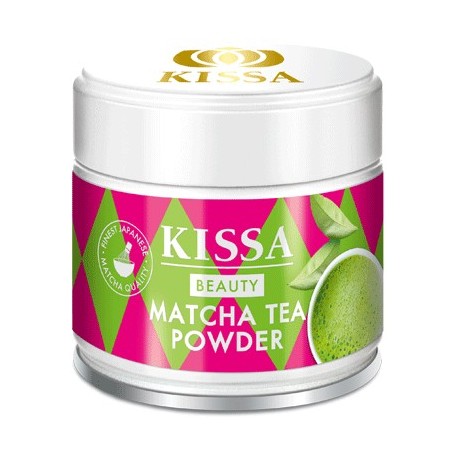 KISSA japońska zielona herbata Matcha Beauty japońska sproszkowana BIO Organic moya supermodels secret sklep cena