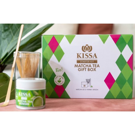 Prezentowy Zestaw KISSA Matcha Basic japońska BIO moya cena sklep